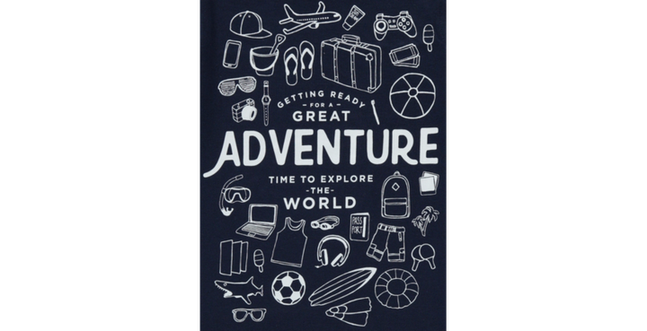 Футболка George для підлітків 152-158 см (12-13 років) темно-синя Adventure - зображення 3