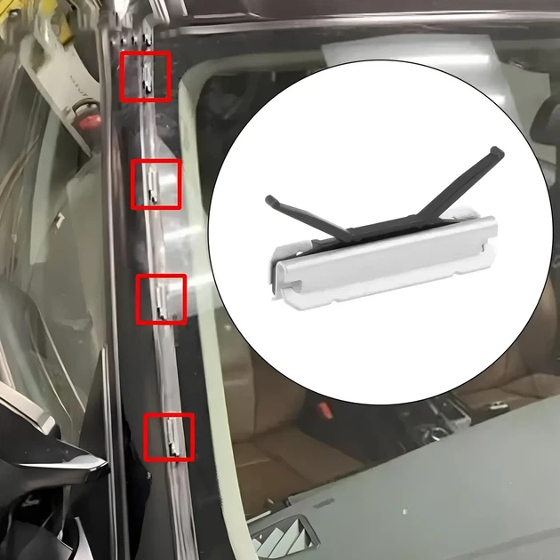 Кліпса молдинга лобового скла BMW - зображення 3