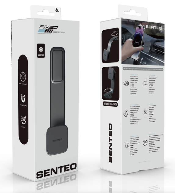 Автотримач Senteo SH-06 Fixed Dashboard Black - изображение 3