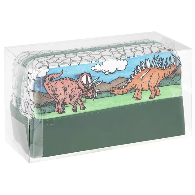 Пенал-розмальовка з фломастерами Moxy Dinosaur Expedition (990194) - изображение 5