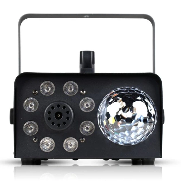 Wytwornica dymu z LED i kulą disco Light4Me Fog 600W LED Ball (5908249838857) - obraz 2
