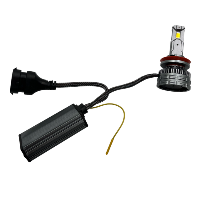 Автомобильные светодиодные LED лампы в фару авто H27 3000К - 4300К - 6000K 12000Lm 12V 160W трёхцветные Bluetooth - изображение 7