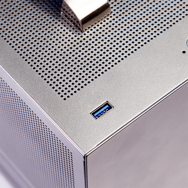 Корпус PcCOOLER CPS I100 PRO MESH серый Mini-ITX без БП (LxWxH)323x135x190мм/365х185х255мм (I100 PRO MESH GY) - изображение 3