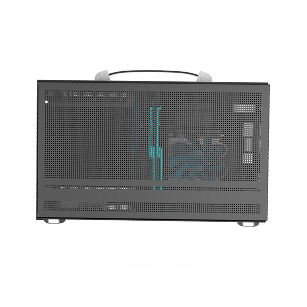 Корпус PcCOOLER CPS I100 PRO MESH серый Mini-ITX без БП (LxWxH)323x135x190мм/365х185х255мм (I100 PRO MESH GY) - изображение 4
