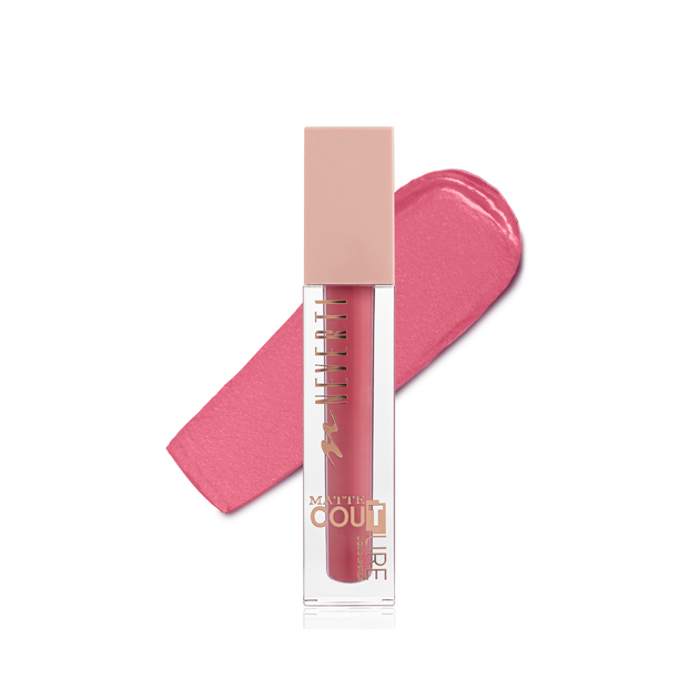 Помада для губ матова Neverti MATTE COUTURE LIQUID (NP804), 103 Rose Classigue Персикова - изображение 2