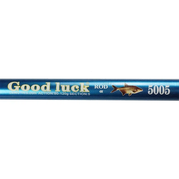 Удилище маховое Good Luck 5м 80-120г стеклопластик, GL0268 - изображение 2