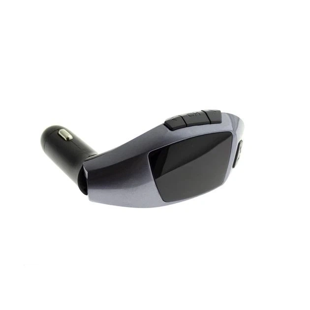 FM-модулятор Bluetooth FM-X5 5524 автомобільний трансмітер у прикурювач hands free модулятор у машину з LED дисплеєм USB зарядка 5V 1A бездротова передача музики з телефону трансмітер для авто 12-24В FM трансмітер Bluetooth для автомобіля - изображение 2