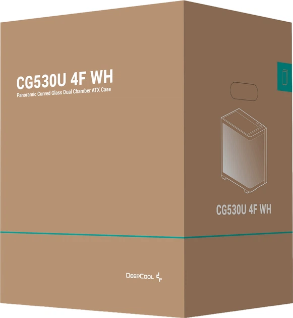 Obudowa DeepCool CG530U 4F WH White (R-CG530U-WHAGA4-G) - obraz 2