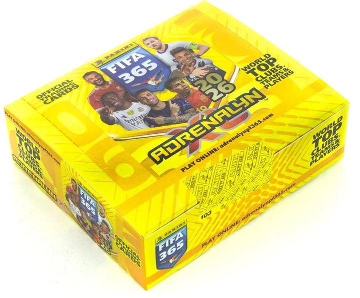Набір колекційних карток Panini Box FIFA 365 Adrenalyn XL 2026 (8051708029192) - зображення 2