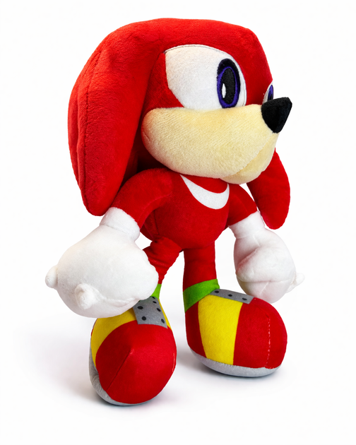 Мягкая игрушка еж красный 30 см Sonic - Фото 1 Мягкая игрушка еж красный 30 см Sonic - изображение 1