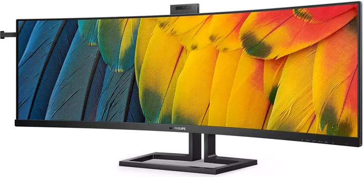 TFT 44,5" Philips 45B1U6900CH, Dual QHD, VA, вигн., 2xHDMI, DP, USB-C, RJ-45, USB-hub, cam, HAS, кол - изображение 3