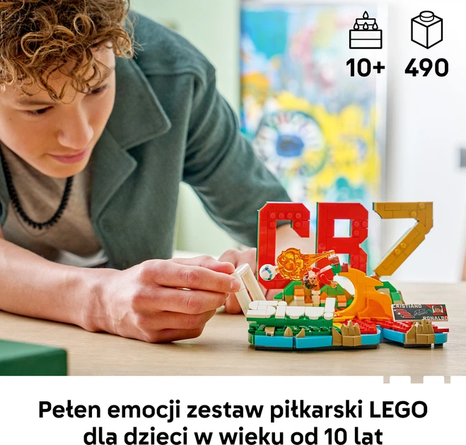 Конструктор LEGO Editions Football Кріштіану Роналду — найкращі моменти футбольних матчів 490 деталей (43012) - зображення 3