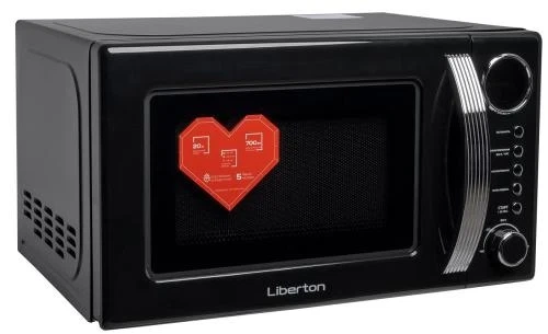 Микроволновая печь Liberton LMW-2083E Black - изображение 2