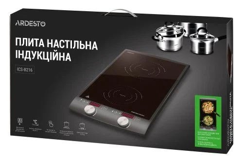 Настольная плита Ardesto ICS-B216 - изображение 4