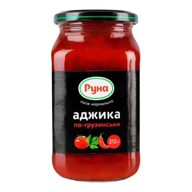 Аджика Руна по-грузинськи 212 г - Фото 1 Аджика Руна по-грузинськи 212 г - зображення 1