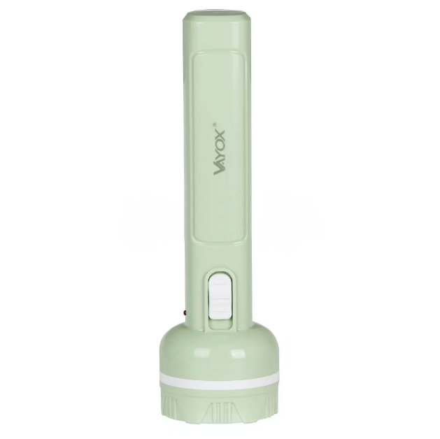 Фонарик LED аккумуляторный VA0063 1W 1000mAh салатовый VAYOX - Фото 1 Фонарик LED аккумуляторный VA0063 1W 1000mAh салатовый VAYOX - изображение 1