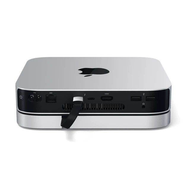 Алюмінієва підставка, Док-станція для Mac mini M2/M1 Satechi Stand&Hub - зображення 5
