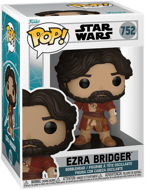 Фігурка Езра Бріджер зі світловим мечем — Funko Pop! STAR WARS: AHSOKA — EZRA BRIDGER WITH LIGHTSABER #752 - Фото 1 Фігурка Езра Бріджер зі світловим мечем — Funko Pop! STAR WARS: AHSOKA — EZRA BRIDGER WITH LIGHTSABER #752 - зображення 1