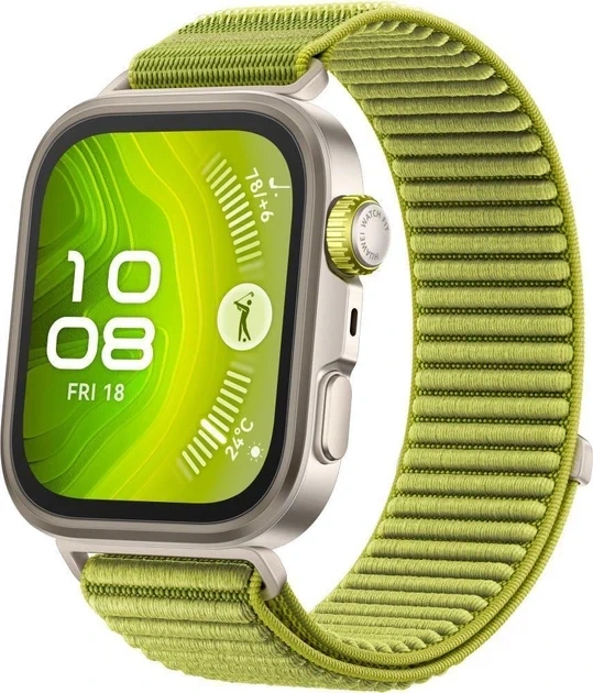 Смарт-годинник HUAWEI Watch Fit 4 Pro Зелений (55020EYN) - Фото 1 Смарт-годинник HUAWEI Watch Fit 4 Pro Зелений (55020EYN) - изображение 1