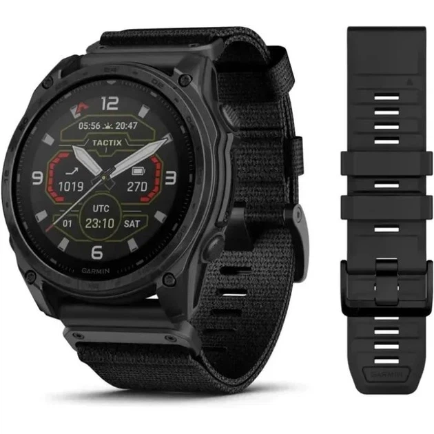 Смарт-годинник Garmin Tactix 8 Elite Solar 51 мм 010-03407-11 - Фото 1 Смарт-годинник Garmin Tactix 8 Elite Solar 51 мм 010-03407-11 - изображение 1