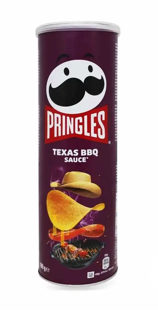 Чипси Pringles Texas BBQ 165 г - Фото 1 Чипси Pringles Texas BBQ 165 г - зображення 1