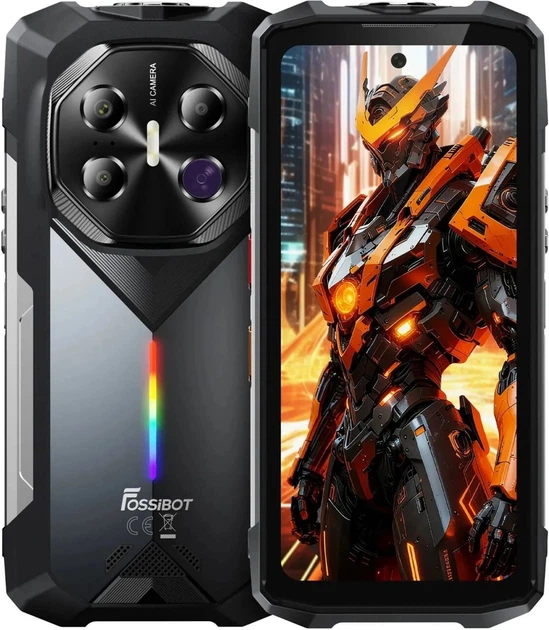 Смартфон Fossibot F113 12/256GB Metallic Gray - Фото 1 Смартфон Fossibot F113 12/256GB Metallic Gray - изображение 1