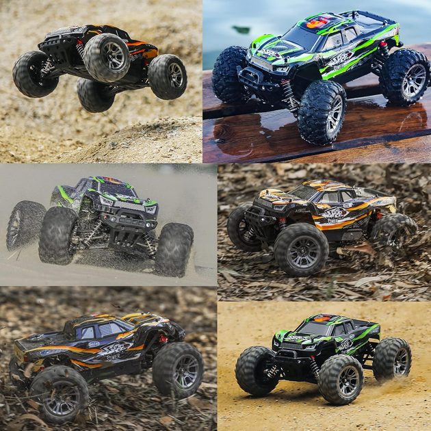 Радиоуправляемая машинка HOSHI N416 1:16 4WD, RC внедорожник до 40 км/ч, машинка на пульте, 2 АКБ, скоростная машина для бездорожья - Фото 8 Радиоуправляемая машинка HOSHI N416 1:16 4WD, RC внедорожник до 40 км/ч, машинка на пульте, 2 АКБ, скоростная машина для бездорожья - изображение 8