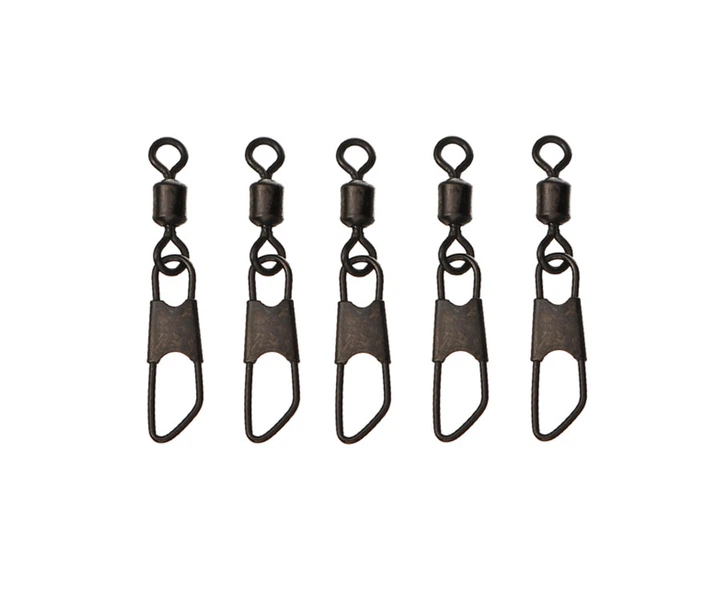 Фідерна застібка з вертлюгом Flagman Feeder Snap Link Swivels M 5шт (FSLSM) - Фото 2 Фідерна застібка з вертлюгом Flagman Feeder Snap Link Swivels M 5шт (FSLSM) - зображення 2