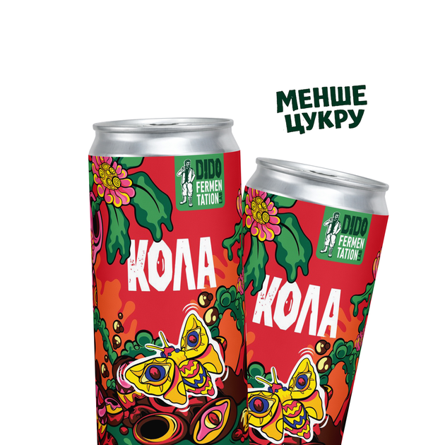 Упаковка безалкогольного напою Крафтова Кола DIDO, 330 мл × 20 шт. - зображення 2