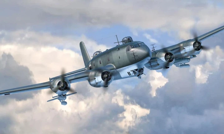 Збірна модель 1:72 літак Focke-Wulf FW 200 C-5/C-8 Condor Revell 03777 - изображение 3