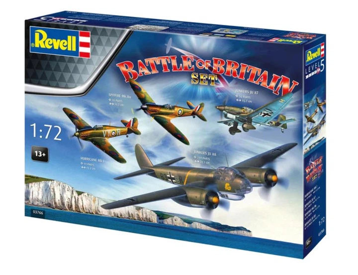 Набір збірних моделей 1:72 до 85-ї річниці битви за Британію Revell 03766 - изображение 4