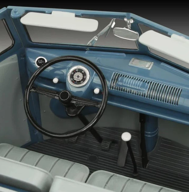 Збірна модель 1:16 автомобіль VW T1 Panel Van - 75 Years of the VW Revell 07742 - изображение 5