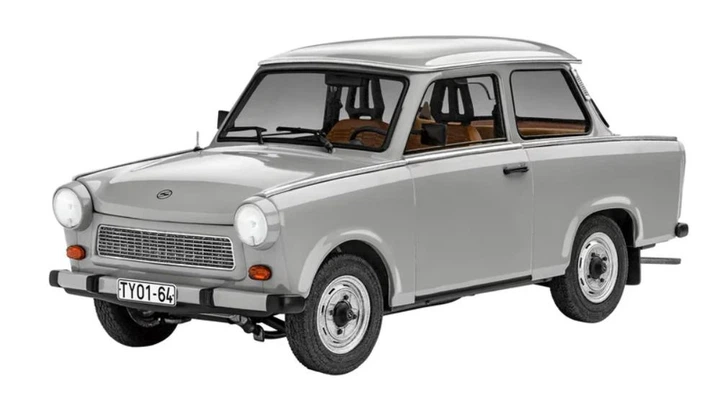 Подарунковий набір з клеєм та фарбами 1:24 автомобіль Trabant 601 "Ексклюзивне видання" Revell 05630 - изображение 2