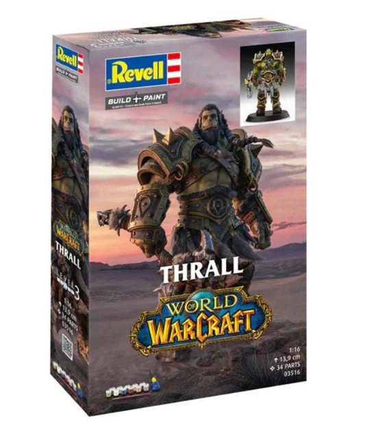 Подарунковий набір 1:16 фігура Thrall: World of Warcraft Revell 03516 - зображення 9