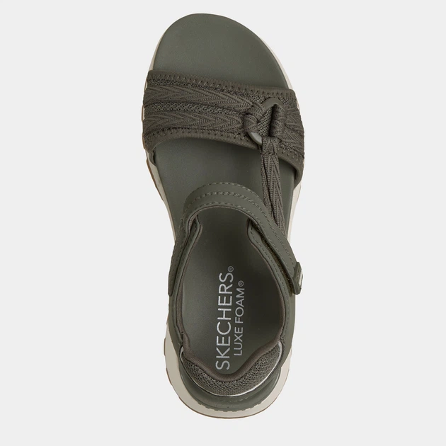 Женские сандалии Skechers 164123 OLV 39 (9US) 26 см Оливковые (199252336200) - изображение 4