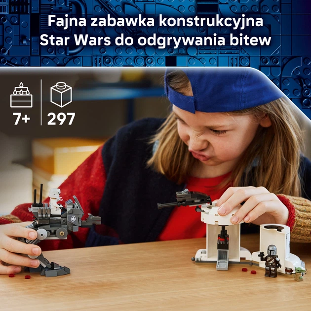 Zestaw klocków LEGO Star Wars Atak AT-RT 297 elementów (75444) - obraz 3