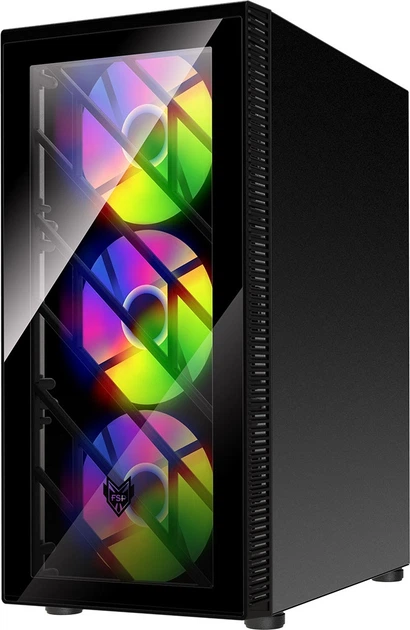 Obudowa FSP CMT192 RGB Black (POC0000156) - Zdjęcie 2 Obudowa FSP CMT192 RGB Black (POC0000156) - obraz 2