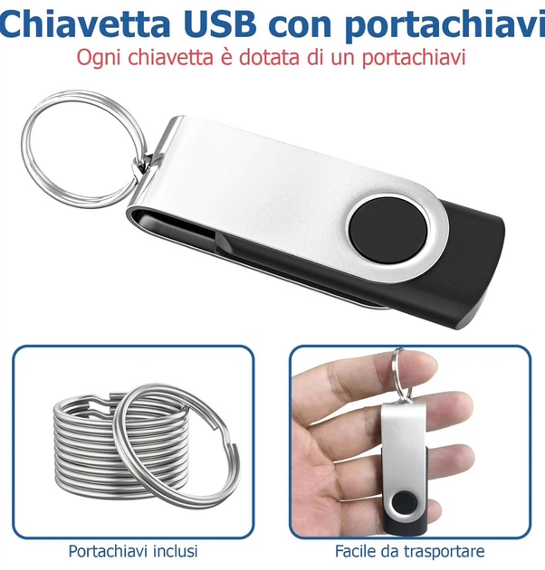 Флеш накопитель USB 2.0 WOOLKEN 8GB, набор 50 шт, поворотный корпус, LED, черный - Фото 3 Флеш накопитель USB 2.0 WOOLKEN 8GB, набор 50 шт, поворотный корпус, LED, черный - изображение 3