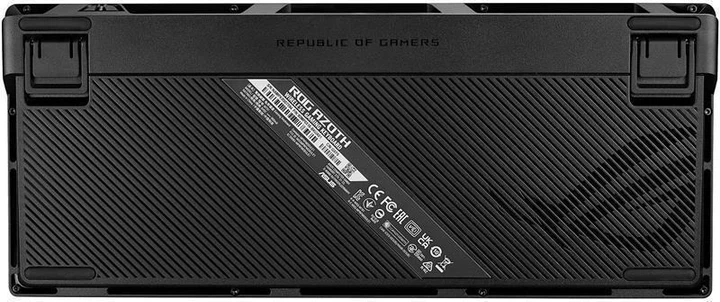 Клавіатура бездротова Asus ROG Azoth RGB WL BT Black (90MP0316-BKUA01) ( Чорний ) 33723 - Фото 10 Клавіатура бездротова Asus ROG Azoth RGB WL BT Black (90MP0316-BKUA01) ( Чорний ) 33723 - изображение 10
