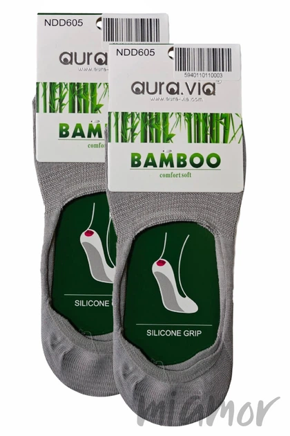 Следы женские бамбуковые Aura.Via NDD60 Bamboo (2 пары) 38-41 Серые - изображение 2