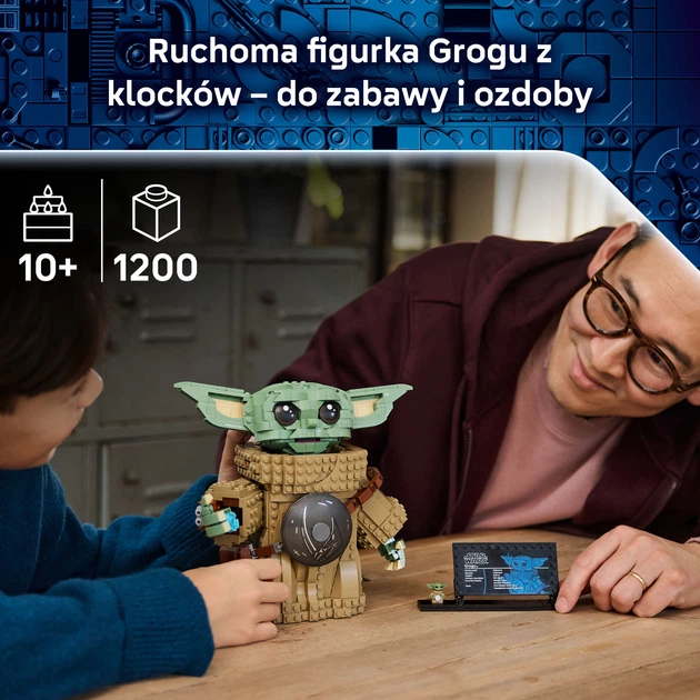 Zestaw klocków LEGO Star Wars Grogu - uczeń Mandalorianina 1200 elementów (75446) - obraz 3