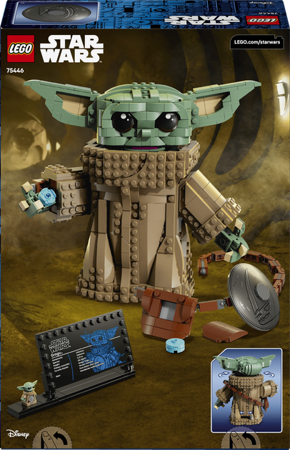 Zestaw klocków LEGO Star Wars Grogu - uczeń Mandalorianina 1200 elementów (75446) - obraz 9