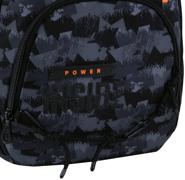 Рюкзак ортопедичний Kite Education teens Power Inside 42x32x13 см 19.5 л Чорний (K26-905M-4) - Фото 9 Рюкзак ортопедичний Kite Education teens Power Inside 42x32x13 см 19.5 л Чорний (K26-905M-4) - зображення 9
