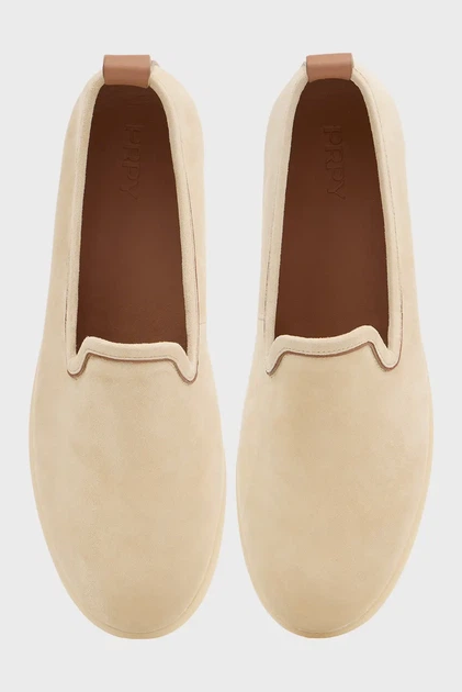 Жіночі бежеві замшеві сліпони Melissa PRPY 36 PRSLT1444W - зображення 4