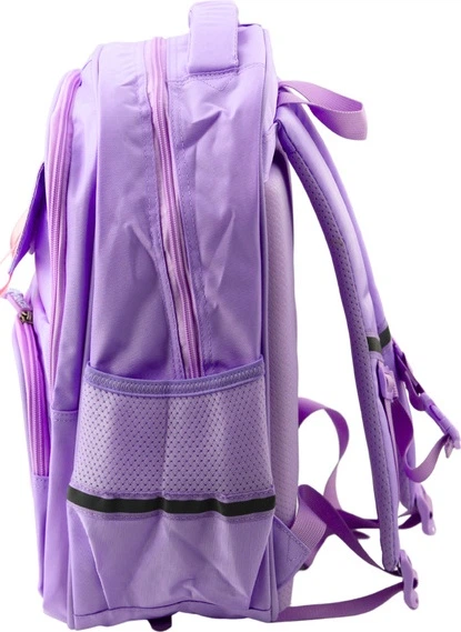 Plecak szkolny Lean Toys Kotek Fioletowy 41 x 30 x 16 cm 20 l (5905991043744) - obraz 3