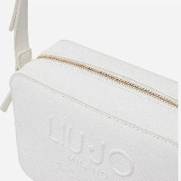 Сумка крос-боді жіноча зі штучної шкіри маленька Liu Jo AA6153ES029 X0459 Біла (800070353795) - зображення 4