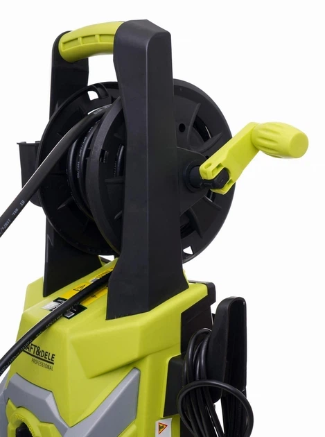 Мийка високого тиску Kraft&Dele KD664 2800W 280 бар + набір насадок, автомийка для дому та авто - зображення 6