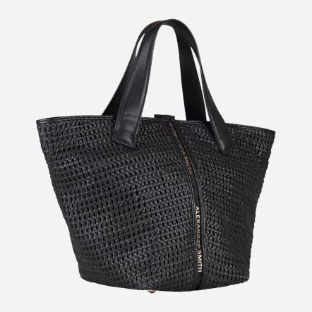 Сумка-шопер жіноча велика ALEXANDER SMITH Lauren Medium ABBDLRWM-B173-BLK Чорна (800070355439) - Фото 3 Сумка-шопер жіноча велика ALEXANDER SMITH Lauren Medium ABBDLRWM-B173-BLK Чорна (800070355439) - зображення 3