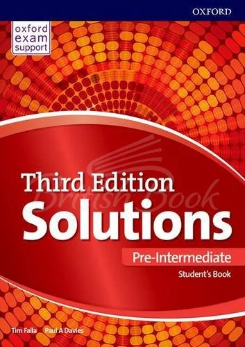 Підручник Solutions 3rd edition Pre-Intermediate Student's Book - Фото 1 Підручник Solutions 3rd edition Pre-Intermediate Student's Book - изображение 1