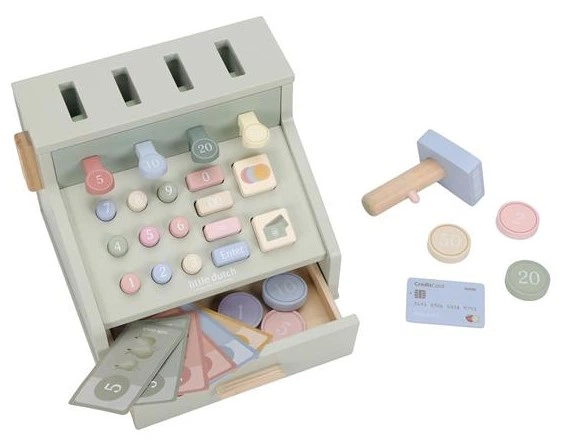 Drewniana kasa Little Dutch FSC (LD2511) (8713291225114) - obraz 3
